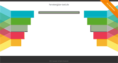 Desktop Screenshot of fensterglas-test.de